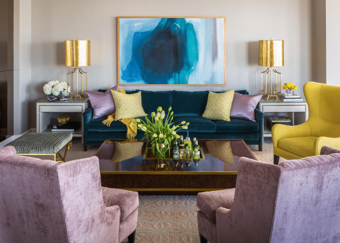 Choose a Color Scheme Inspired by the Sofas