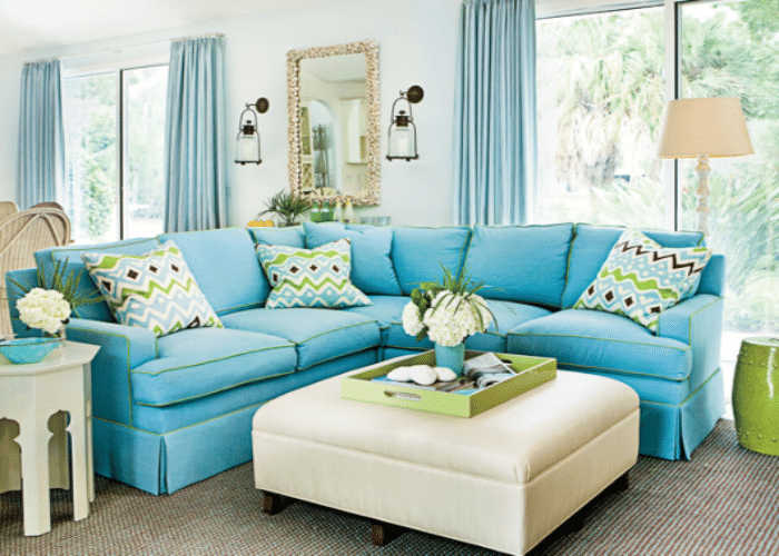 Fabric Material for Coastal Couch