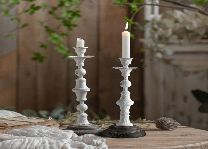 Farmhouse Style Candle Holders