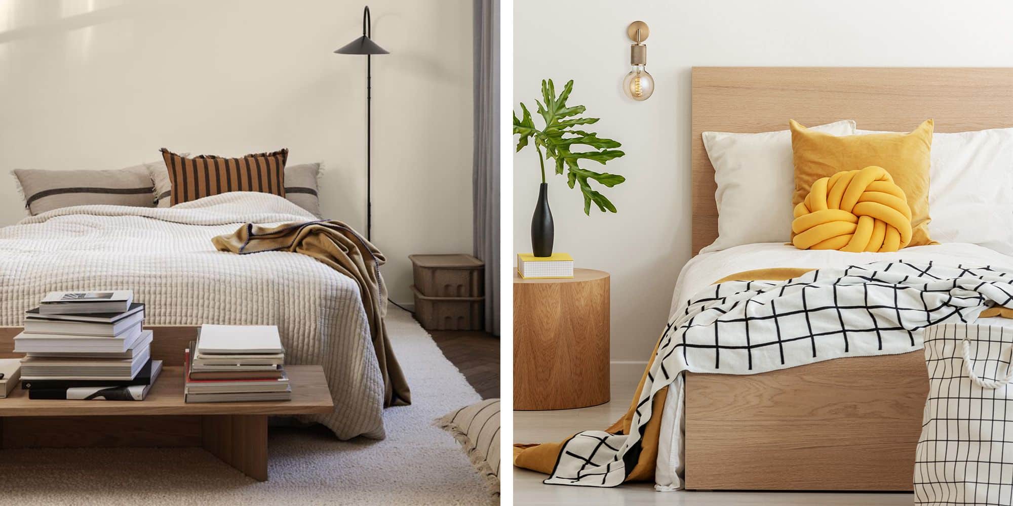How to Style and Accessorize a Scandinavian Bed?