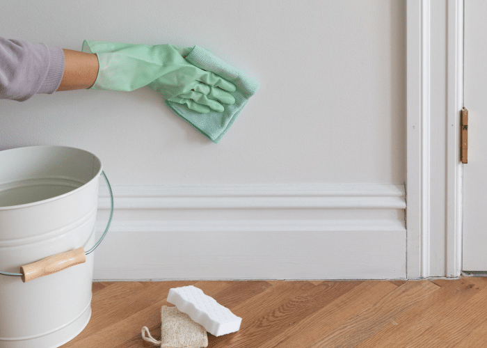 Keep Baseboards and Trims Clean
