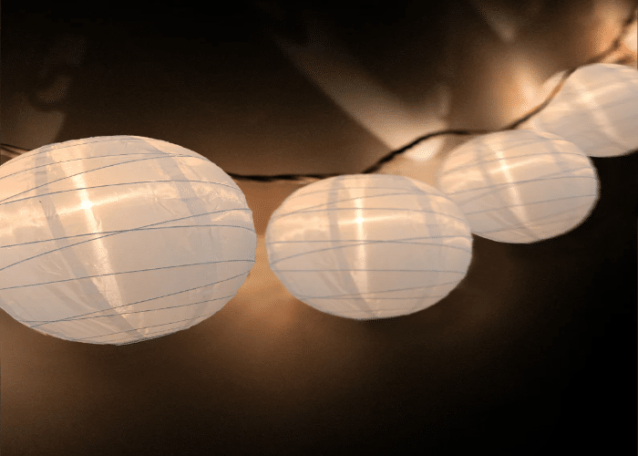 Lively Paper Lantern Strings