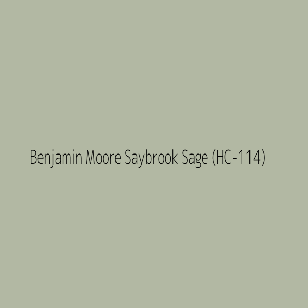 Saybrook Sage HC-114 By Benjamin Moore