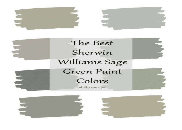 Sherwin Williams Sage Green Color Shades