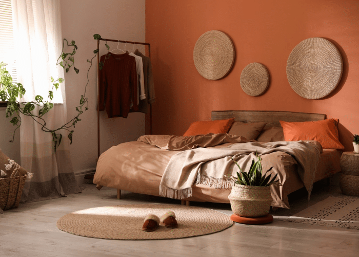 Warm Neutrals with Terracotta Accents