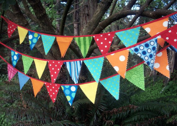  Whimsical Fabric Bunting