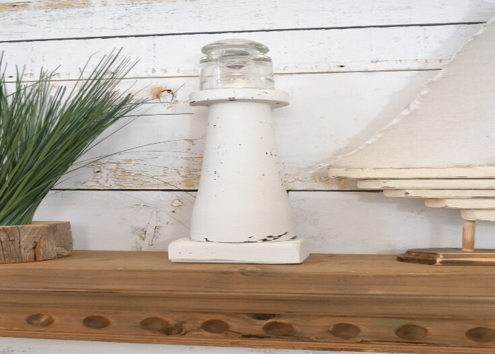 A Lighthouse from Recycled Table Legs