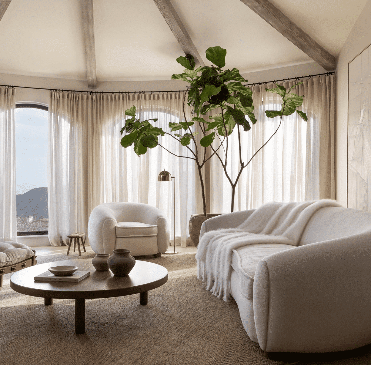 How to Balance Modern and Organic Elements in The Living Room