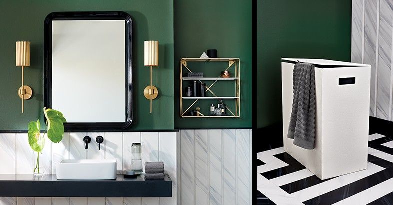 How to Choose the Right Accessories for a Dark Green Bathroom?
