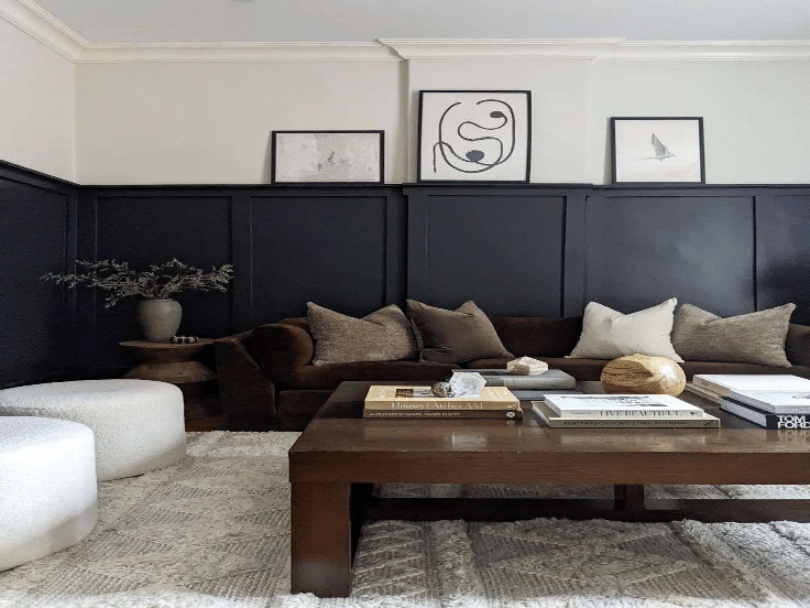 Can a Black Couch Fit Into a Light-Colored Living Room? - A House in ...