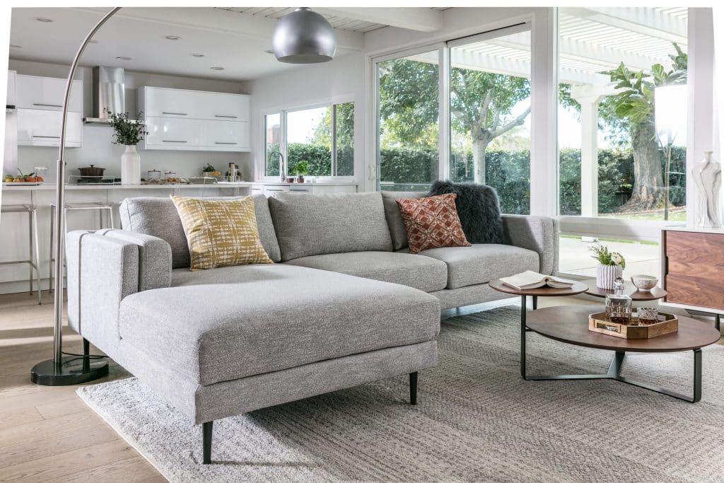 Light Gray Sectional Couches