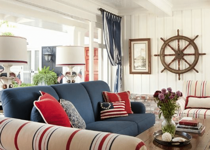 Maritime decoration and interior ideas – bring the holiday mood in