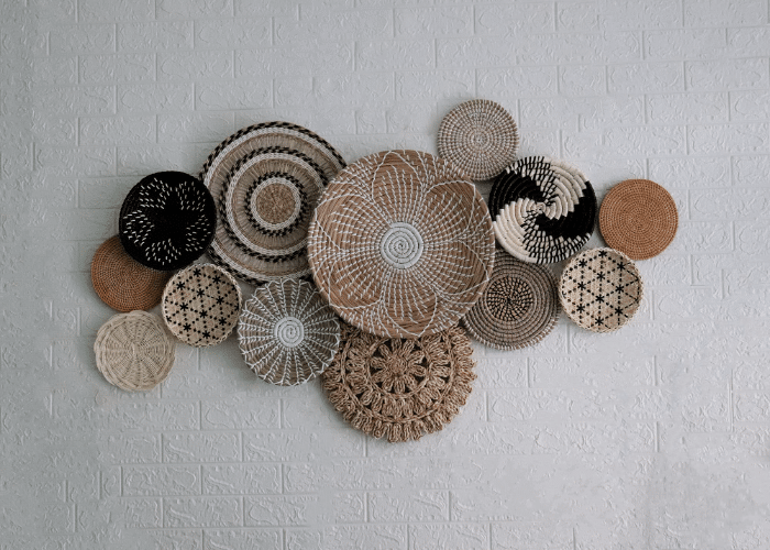 Wall Decor With Baskets