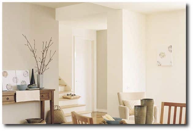 What Are Some Examples of Rooms Painted with Off-White Colors?
