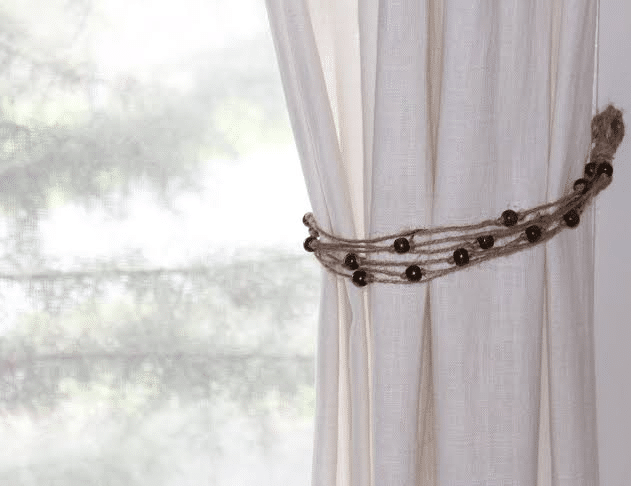 Creative Curtain Tie-backs