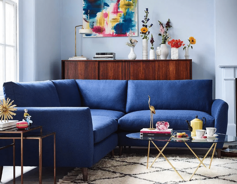Does Blue Work Well for Couch Colors?