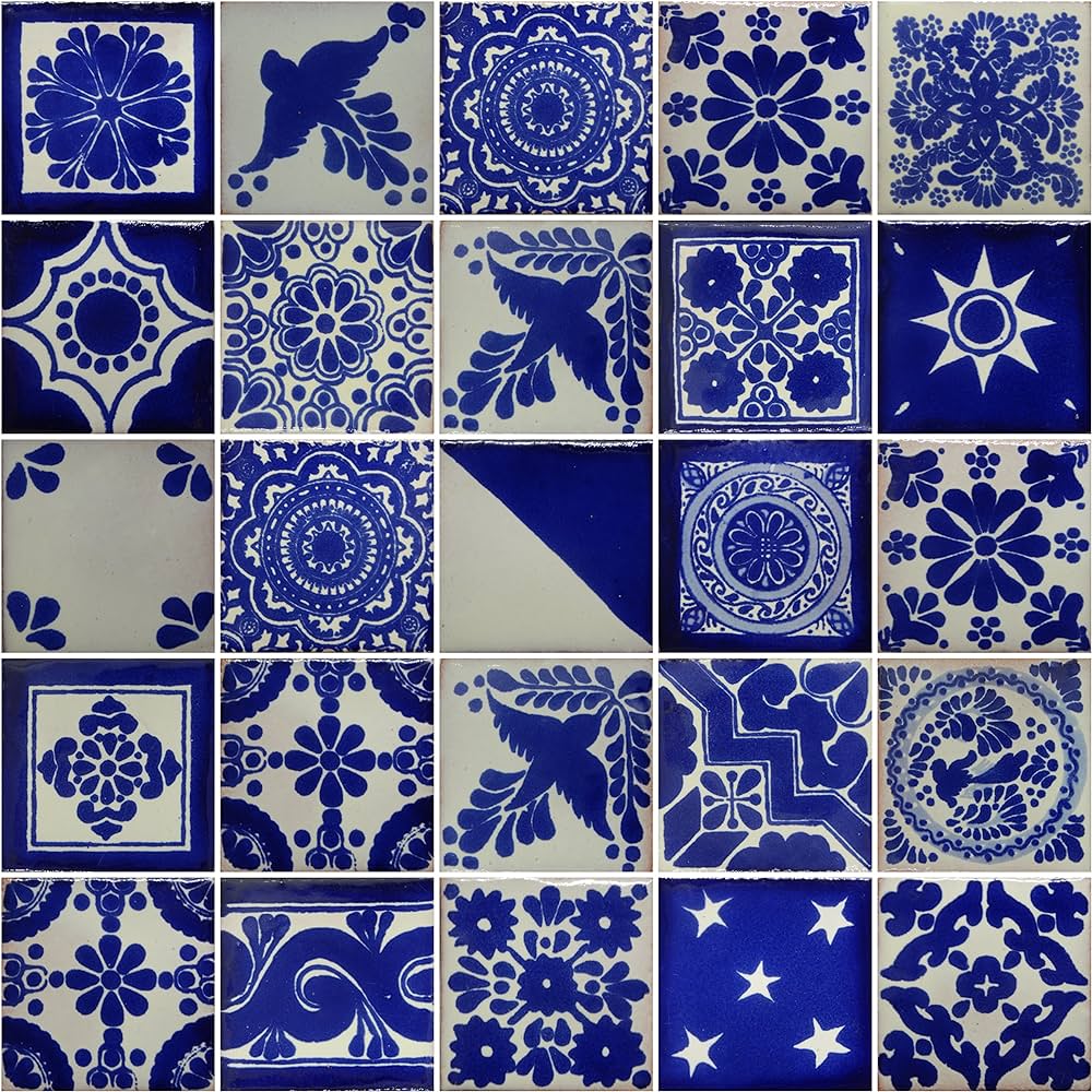 History of Blue Hand-Painted Tiles