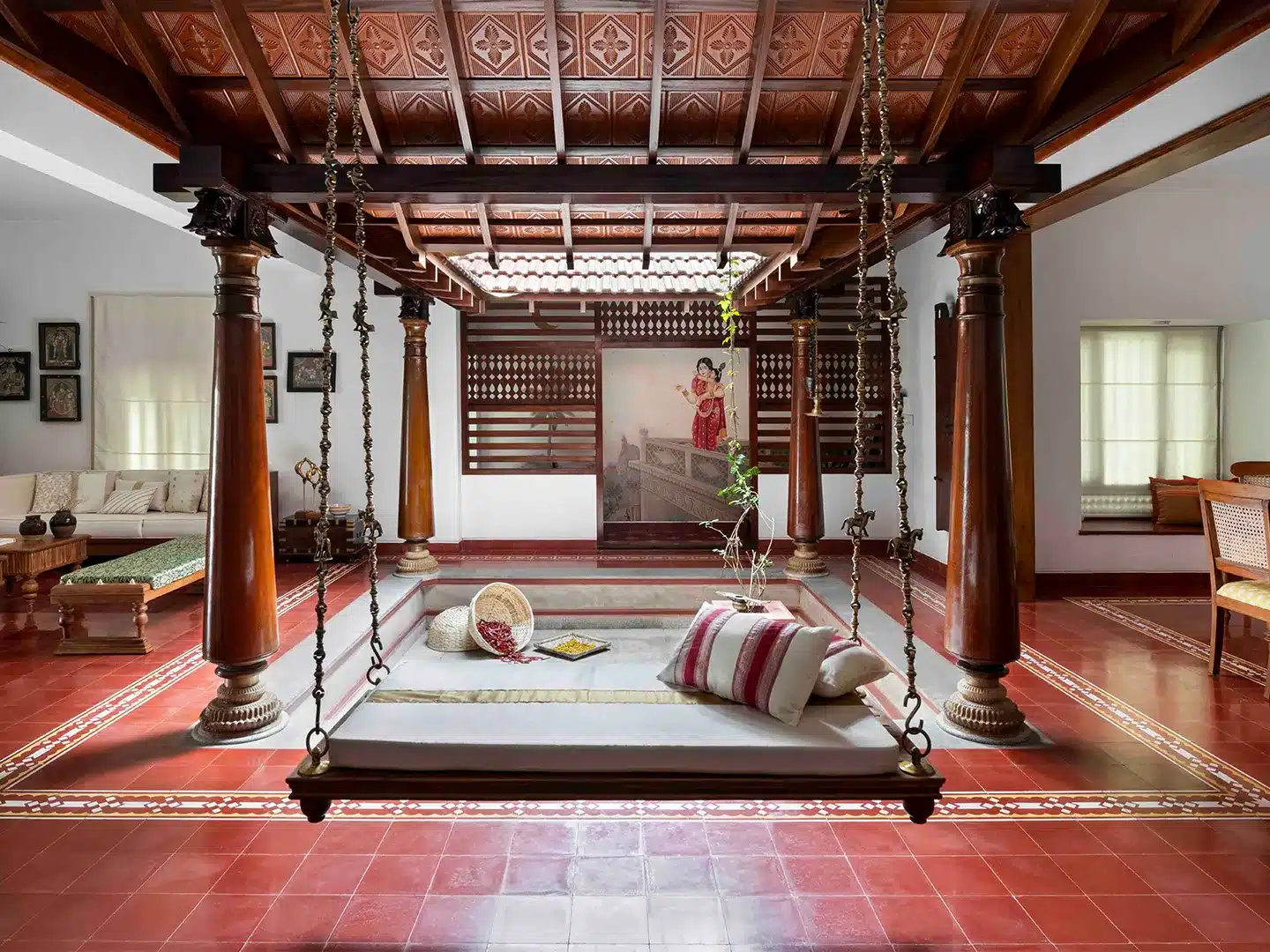 How is a Traditional Indian Home Dwelling Designed?