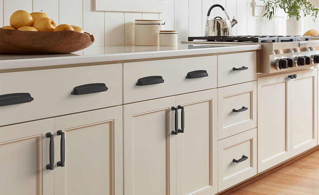 Modifying the Kitchen Cabinet Handles
