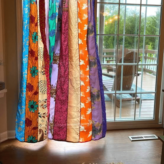 Tie Dye Curtains