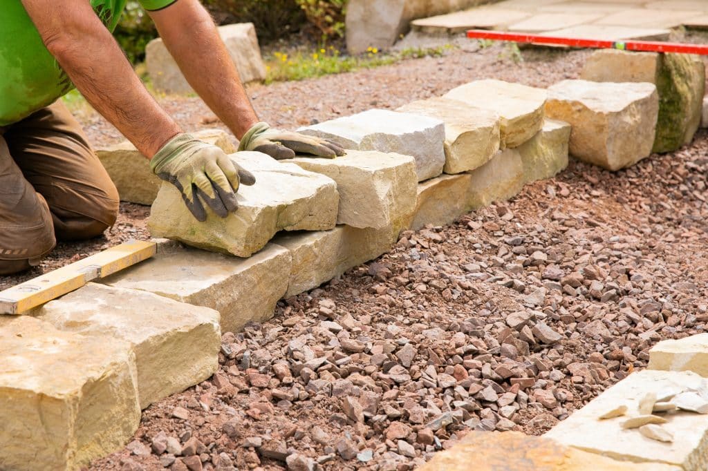 Natural Stones for Pathways, Stairs, and Walls