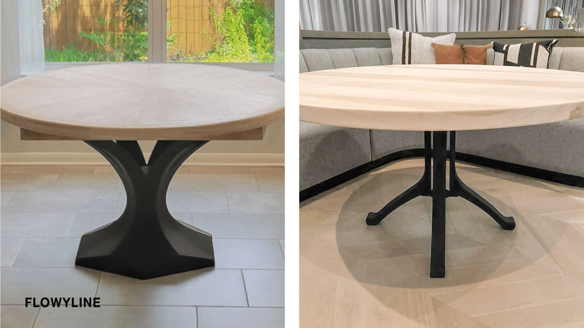 Determining the purpose of the table helps you choose the right metal table base