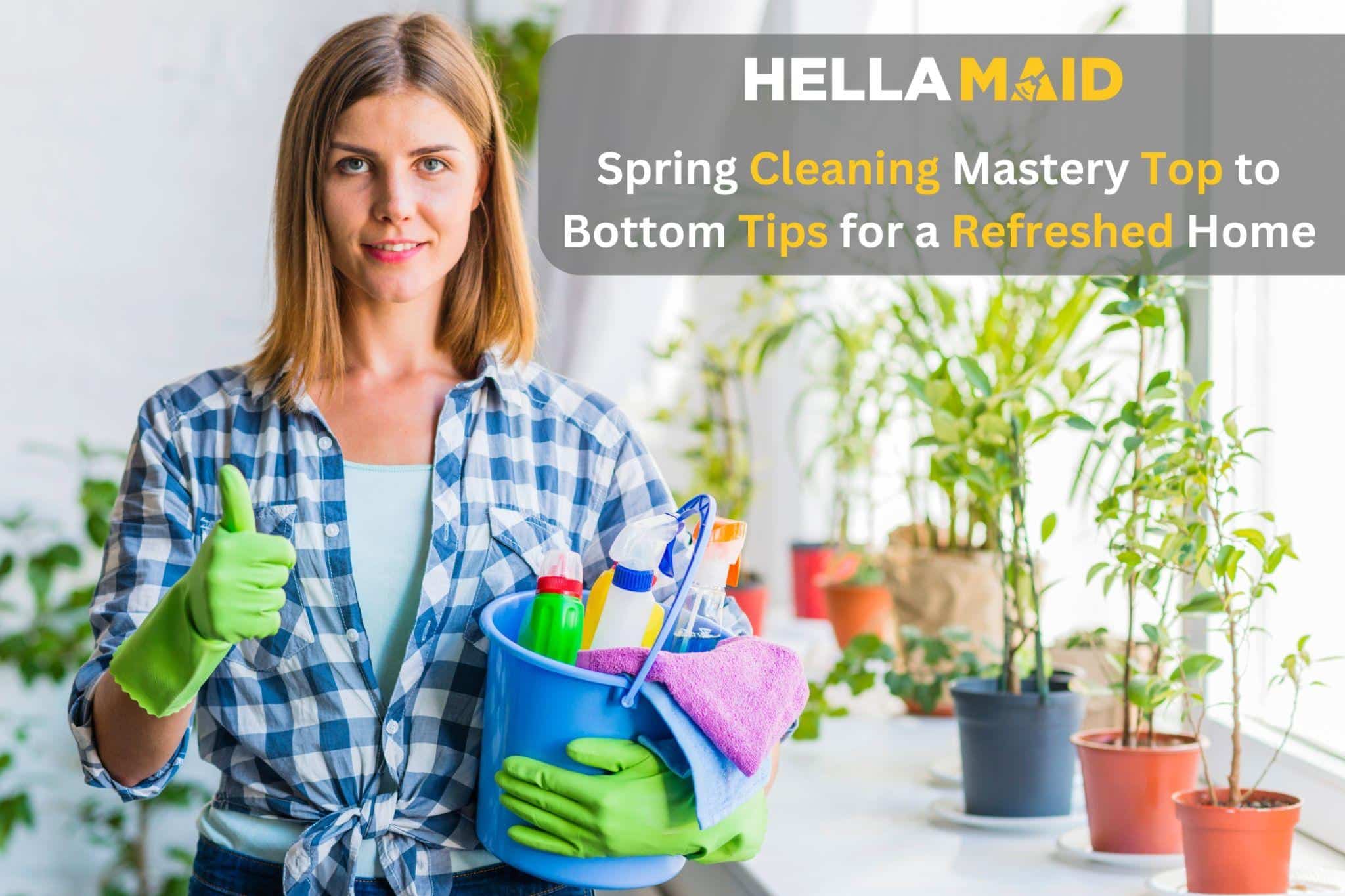 Spring-Cleaning Mastery: Top-to-Bottom Tips for a Refreshed Home