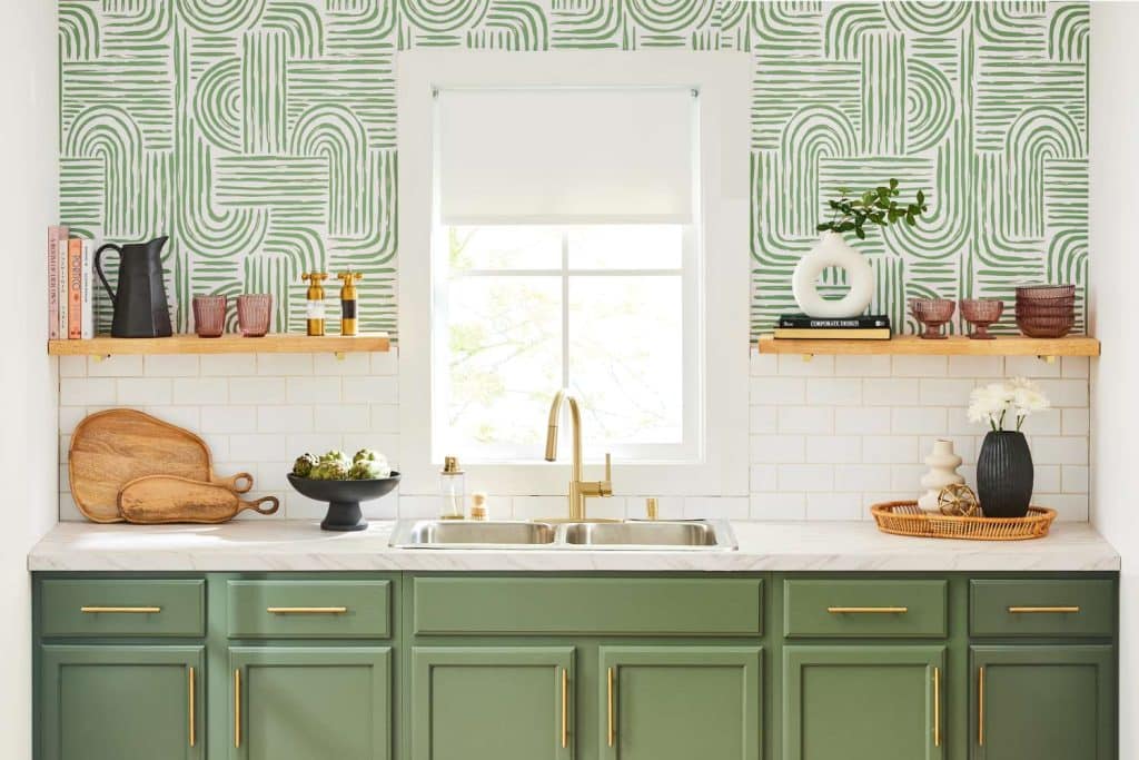Where to Place Your Perfect Kitchen Wallpaper?