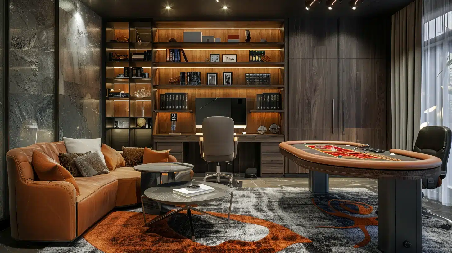 Designing a Stylish and Functional Home Office for Online Casino Gaming and Work