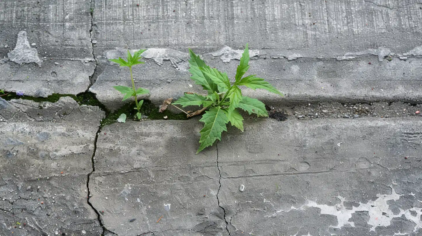 How to Prevent Weed Growth in Concrete Cracks?