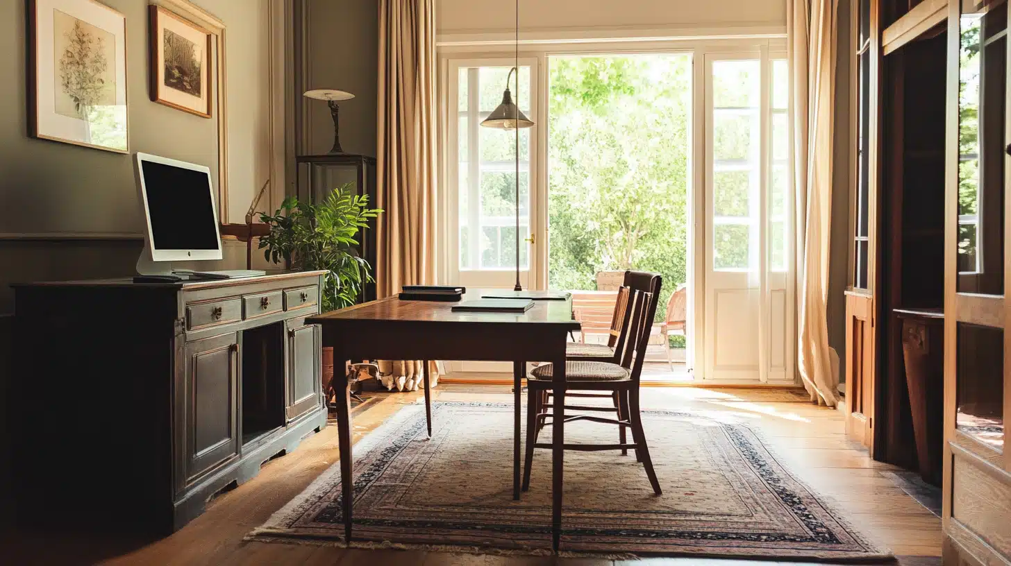 Creating a Home Office Space in Your Dining Room